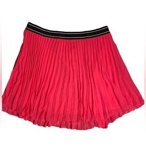 Pink Pleated Skirt